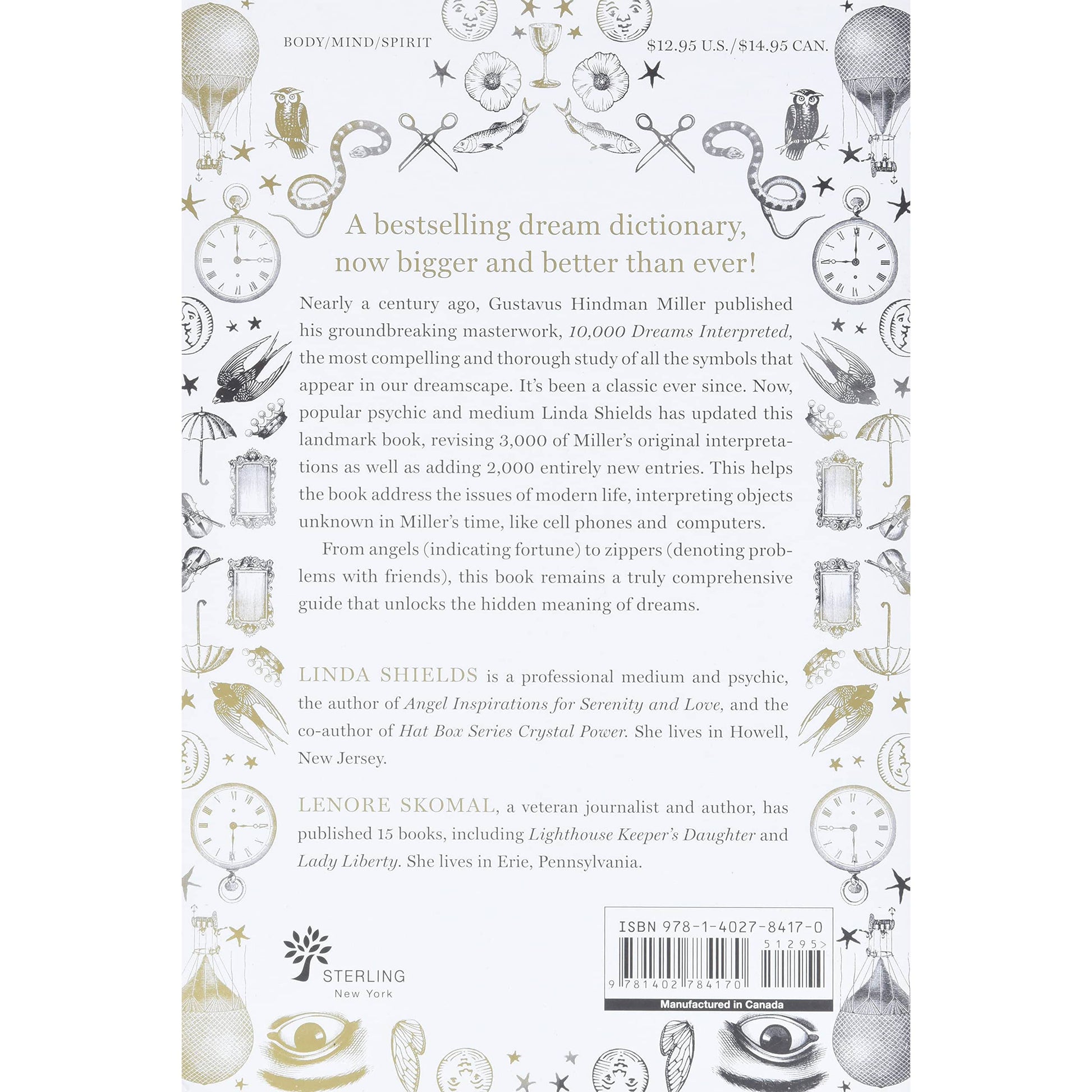 12,000 Dreams Interpreted by Linda Shields - Dream Book | Mystics Vibe