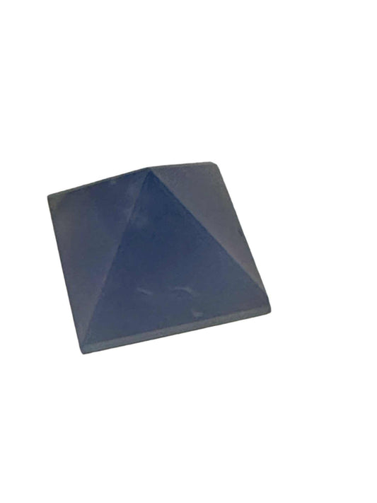 Blue Chalcedony Healing Crystal Pyramid for Tranquility