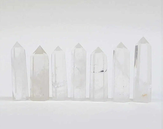 Powerful Healing Clear Quartz Crystal Destiny Tower