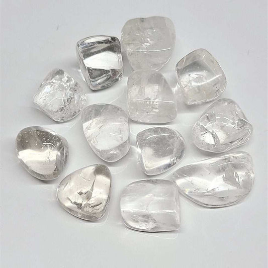 Clear Quartz Crystal Tumbled Pebbles for Healing
