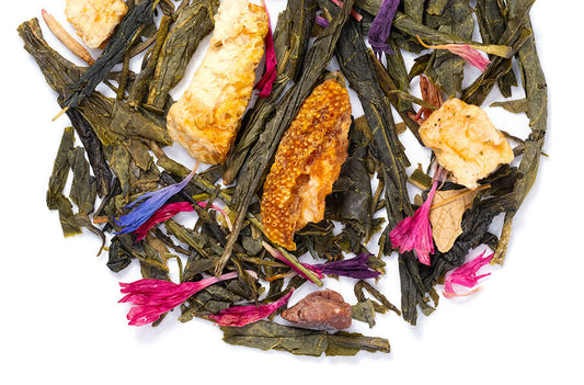 Delicious Festive Cranberry Nut Muffin Green Tea Blend