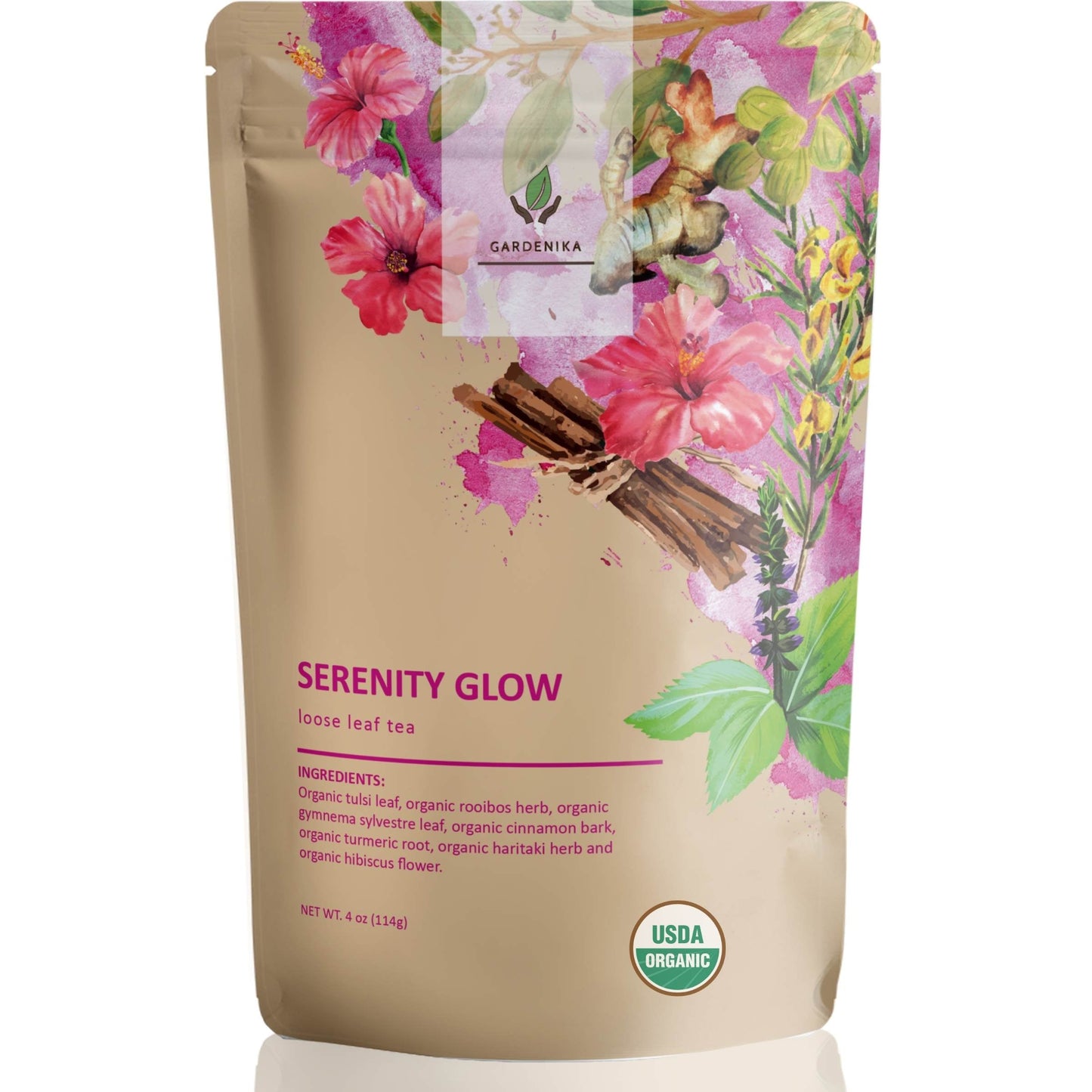 Organic Serenity Tea For Stress Relief | Mystics Vibe