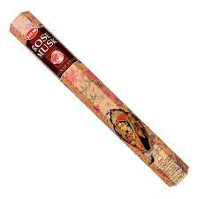 Aromatic Rose Musk Incense Sticks for Relaxation - 20ct