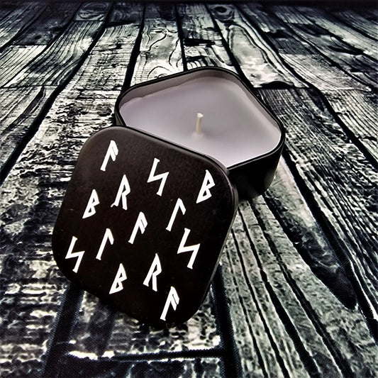 Thor's Strength Protection Rune Candle | Mystics Vibe