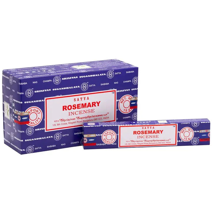 Satya Rosemary Incense for Creativity and Mental Clarity