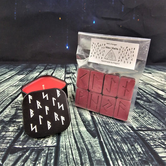 Hel's Hunger Rune Wax Melts - Viking Spiced | Mystics Vibe
