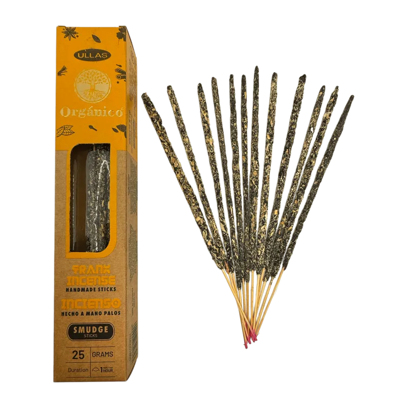 Incense Sticks - Organic Franincense - Ullas 25g