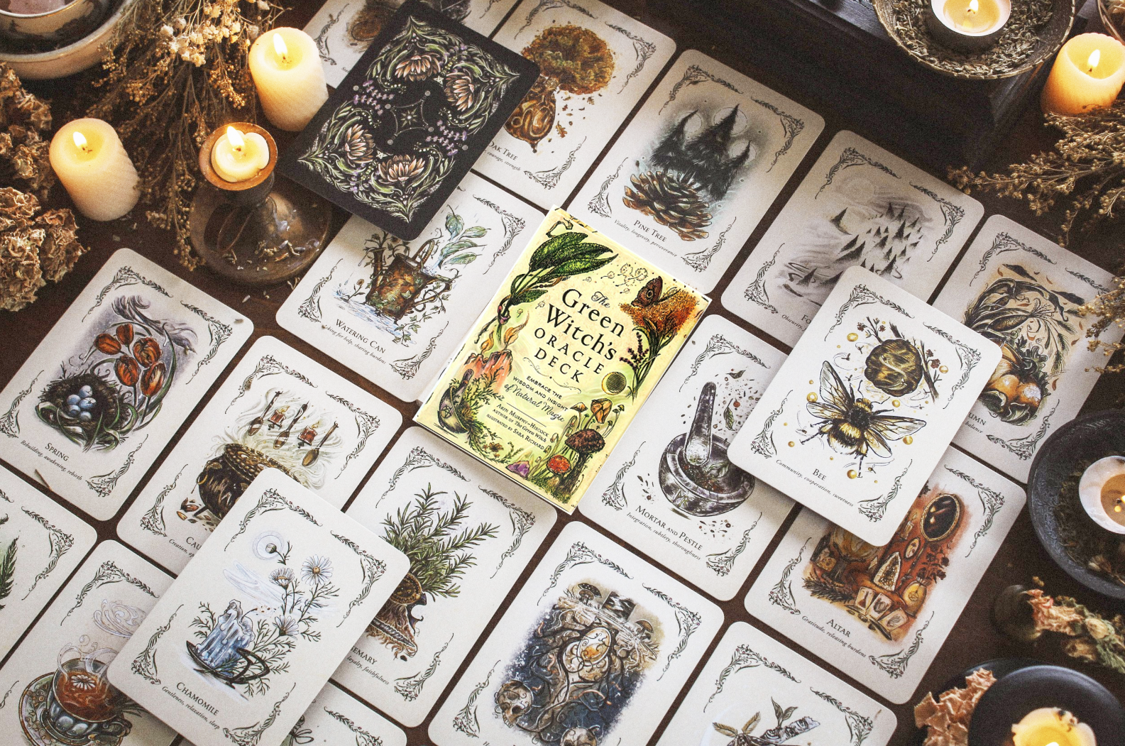 Green Witch's Oracle Deck for Natural Magic and Wisdom