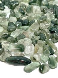 Green Rutilated Quartz Tumbled