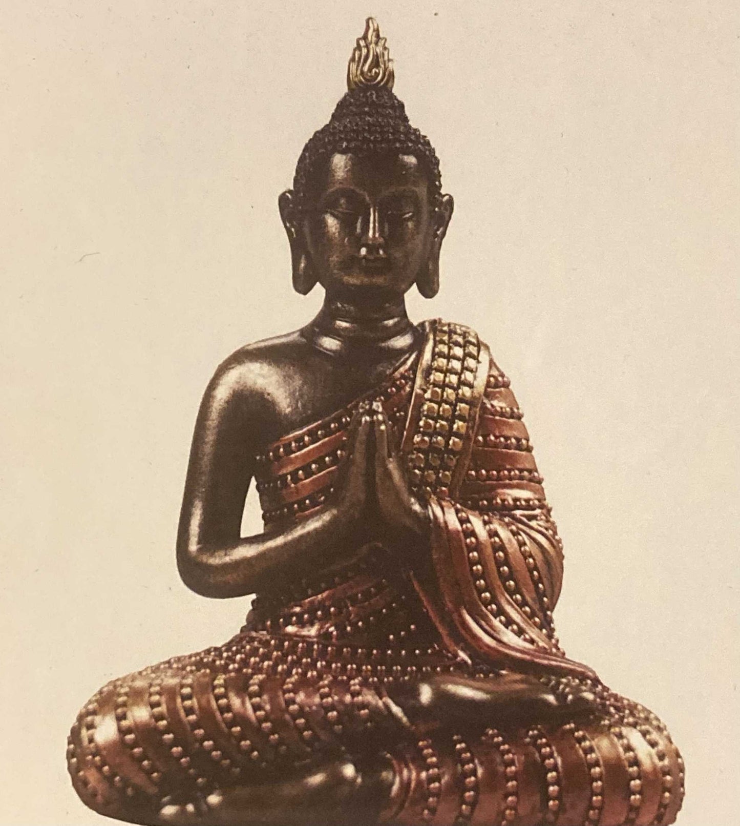 3" Namaste Tibetan Buddha