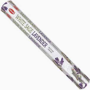 Purifying White Sage Lavender Incense Sticks - 20ct