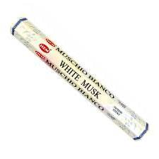 White Musk Incense Sticks for Spiritual Communication - 20ct