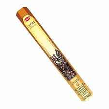 Essential Clove Incense Sticks for Meditation - 20 Count