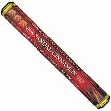 Sandal Cinnamon Incense Sticks For Relaxation - 20 Pack