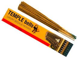Namaste India Temple Bells Honey and Rose Incense Sticks