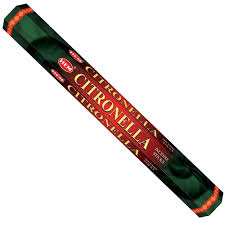 Natural Citronella Incense Sticks for Purification - 20ct