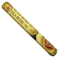 Tea Rose Incense Sticks for Meditation and Relaxation - 20ct