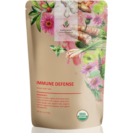 USDA Organic Immunity Loose Leaf Herbal Tea, 4 oz