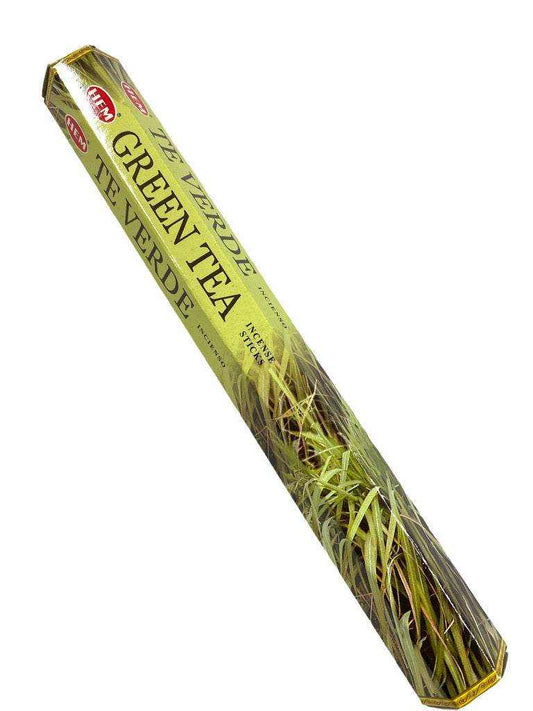 Hand-Rolled Green Tea Incense Sticks 20 Count Pack