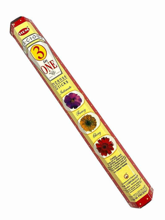 Handmade Precious Three in One Incense Sticks 20 Ct Pack
