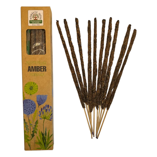 Natural Amber Masala Incense Sticks By Namaste India