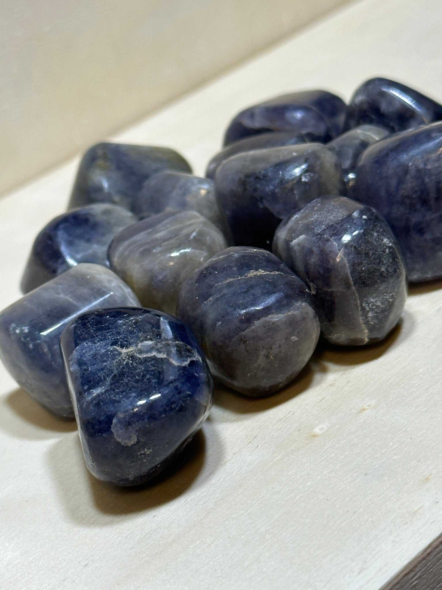 Iolite Tumbled Stone for Vision and Inner Exploration