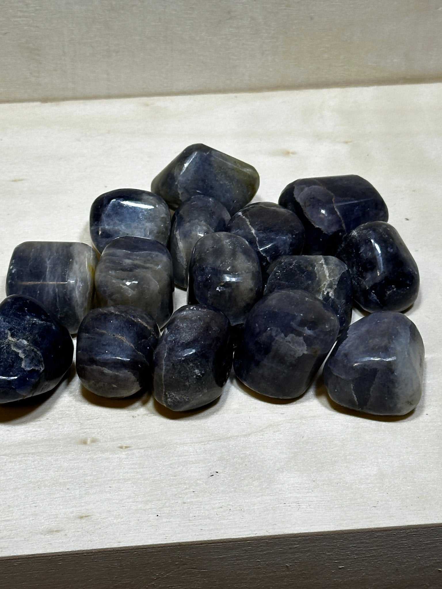 Iolite Tumbled Stone for Vision and Inner Exploration