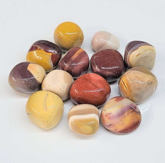 Mookaite Tumbled Stone: Vitality and New Beginnings Stone