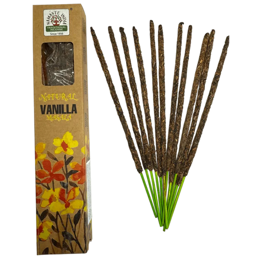 Natural Vanilla Masala Incense Sticks From Namaste India