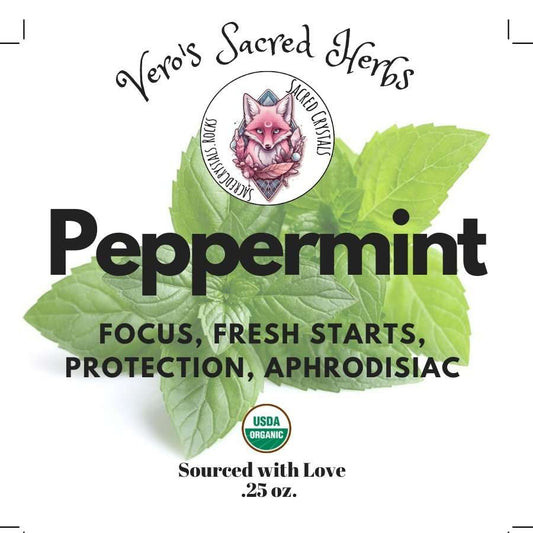 Organic Peppermint Herb for Magical Metaphysical Use