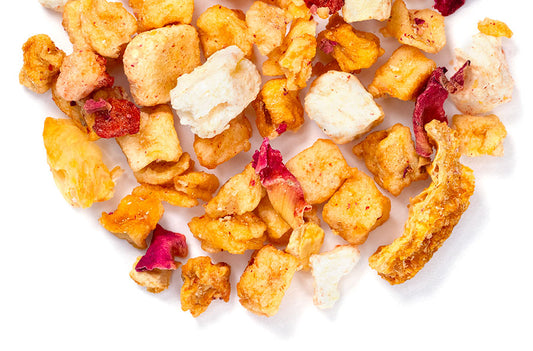 Tropical Juicy Peach Bellini Herbal Loose Leaf Tea Blend