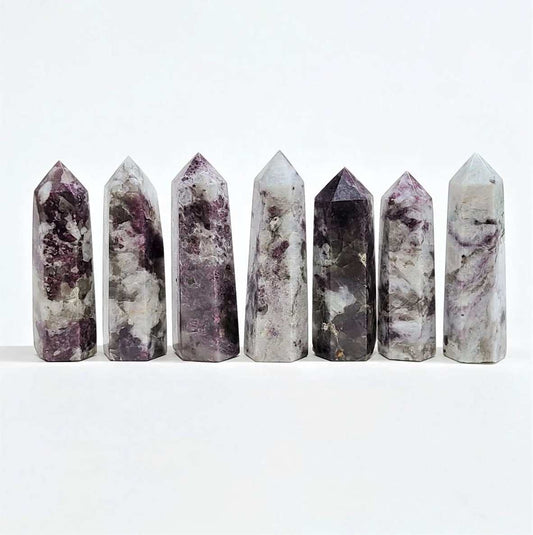 Pink Tourmaline Destiny Tower Crystal for Heart Healing