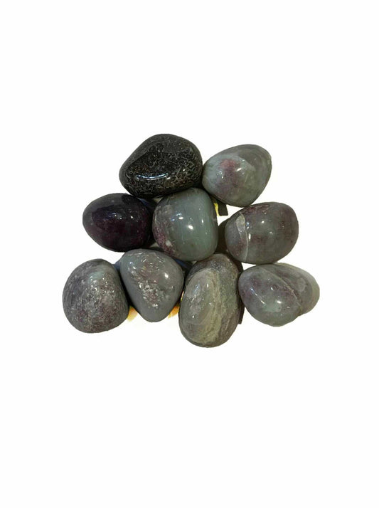 Pink Tourmaline Tumbled Stone for Emotional Healing and Love