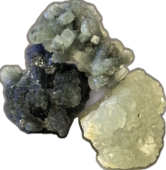 Prehnite Rough Crystal from Morocco for Healing Energy