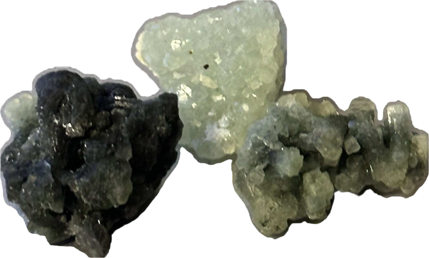 Prehnite Rough Crystal from Morocco for Healing Energy