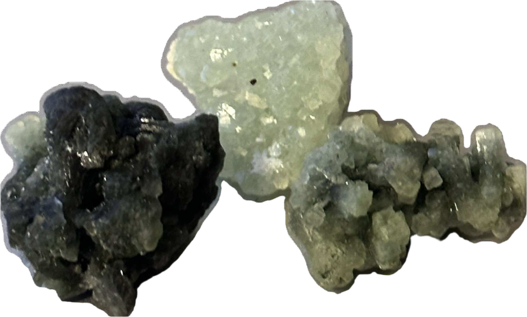 Prehnite Rough Crystal from Morocco for Healing Energy