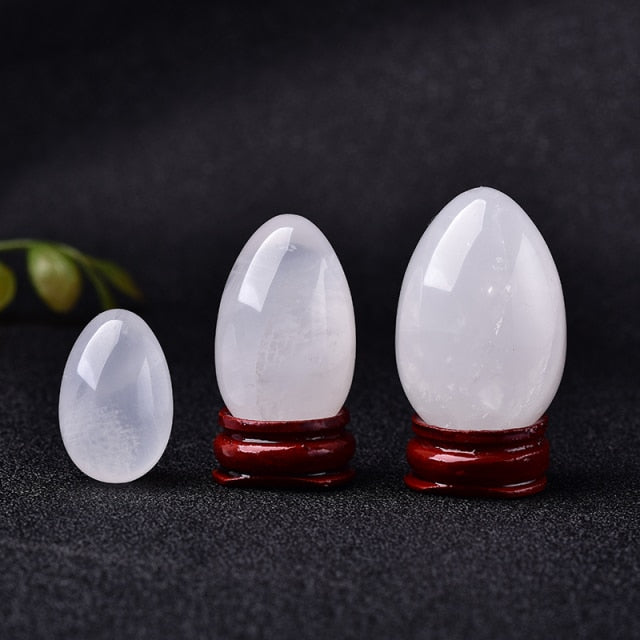 Premium Healing Crystal Yoni Eggs with Amethyst and More