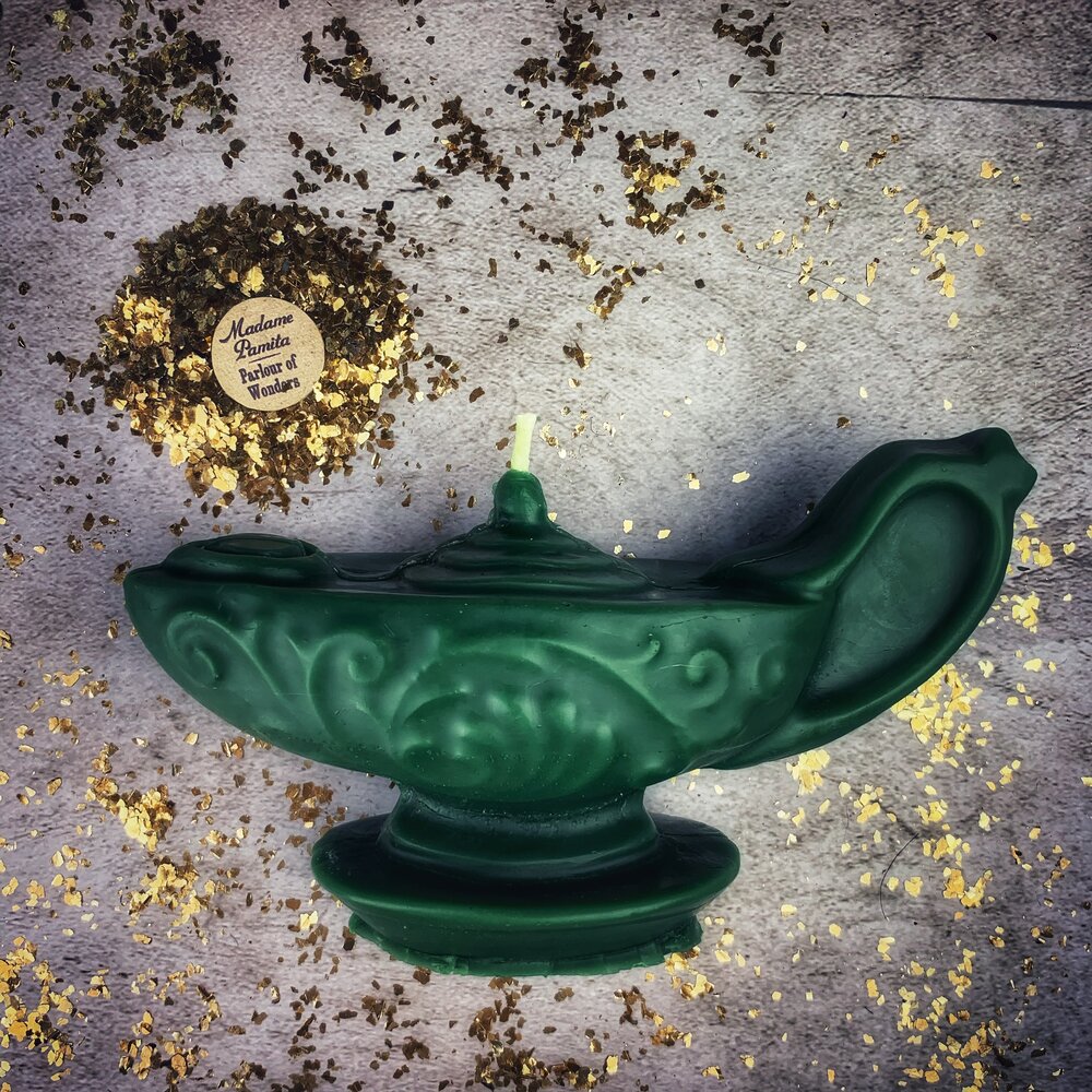 Beeswax Aladdin's Lamp Spell Candle