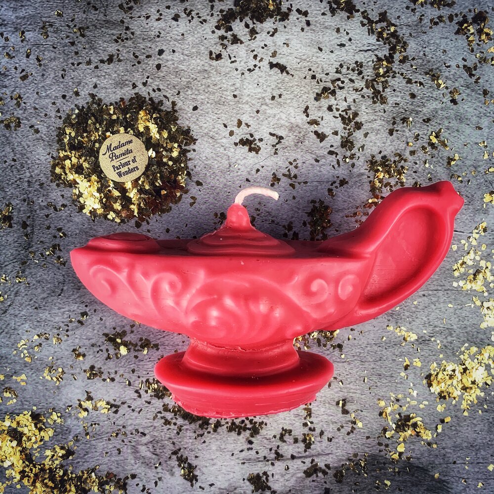 Beeswax Aladdin's Lamp Spell Candle