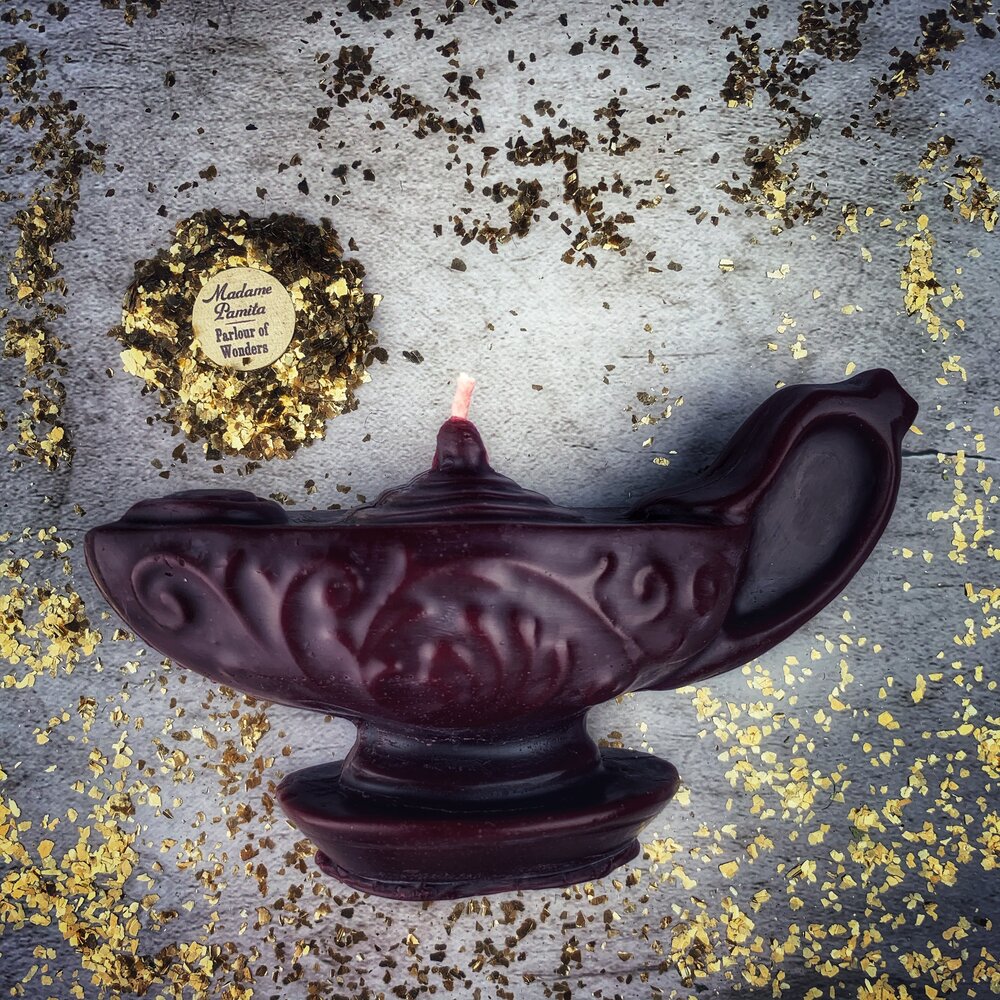 Beeswax Aladdin's Lamp Spell Candle