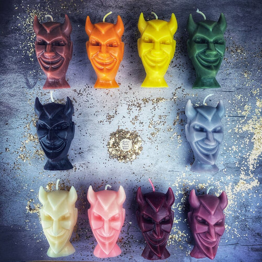 Beeswax Run Devil Run Spell Candle