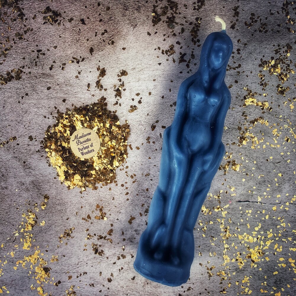 Beeswax Female Figural Spell Candle
