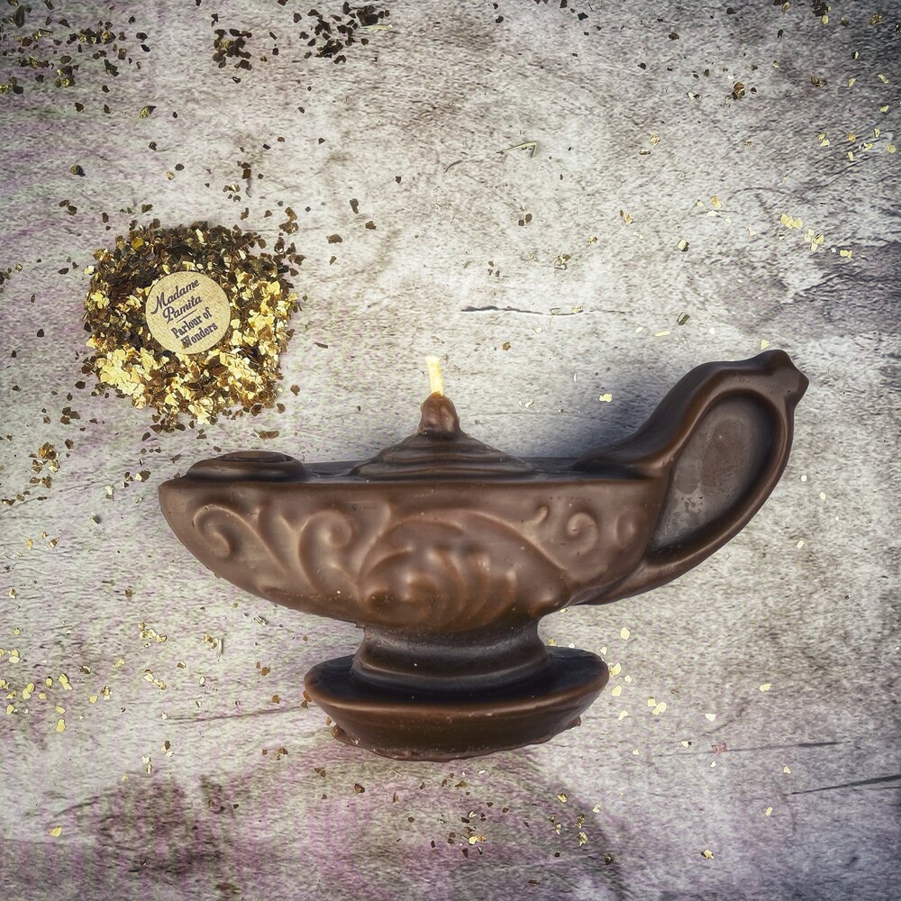 Beeswax Aladdin's Lamp Spell Candle