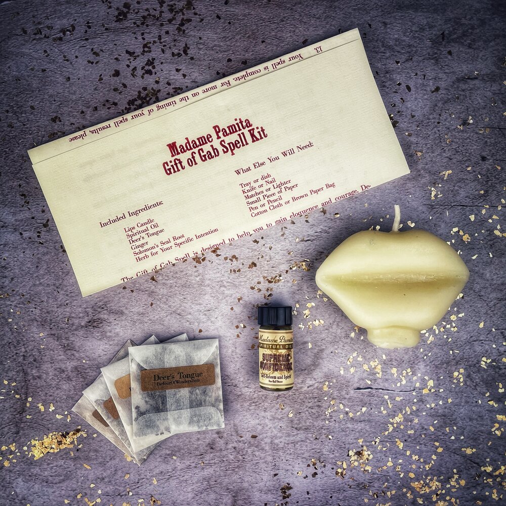 Gift of Gab Candle Spell Kit - Eloquent Speech & Powerful Communication