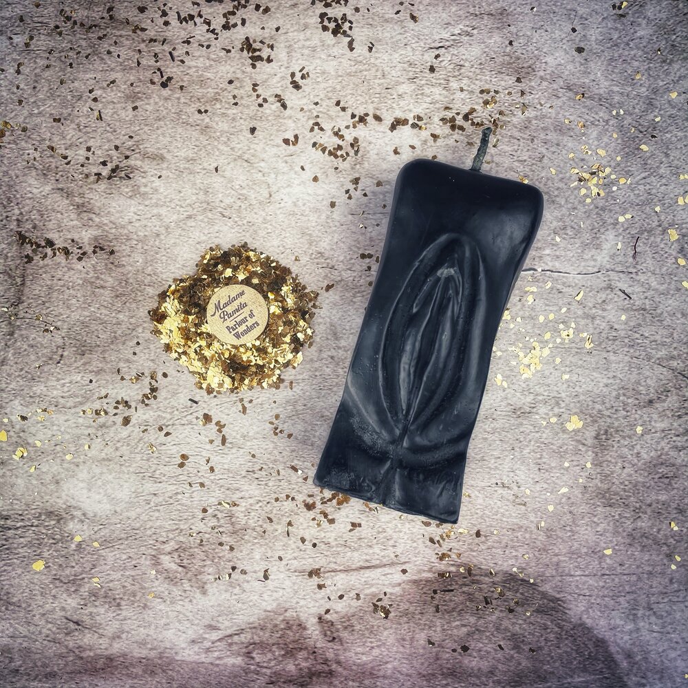 Beeswax Yoni Vulva Spell Candle
