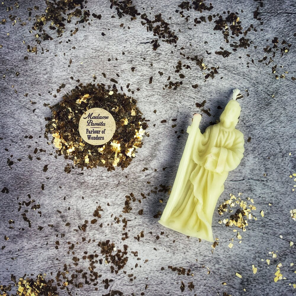 Beeswax St. Joseph Spell Candle
