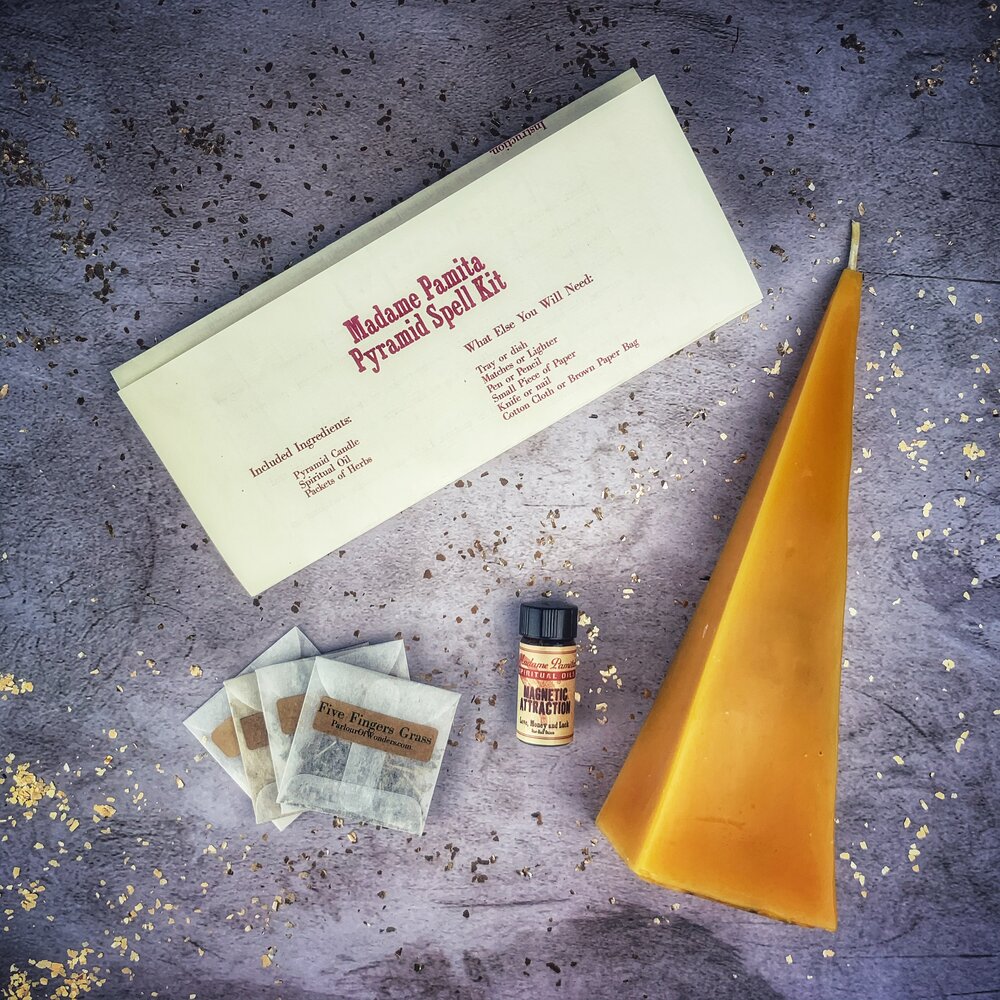 Pyramid of Power Candle Spell Kit