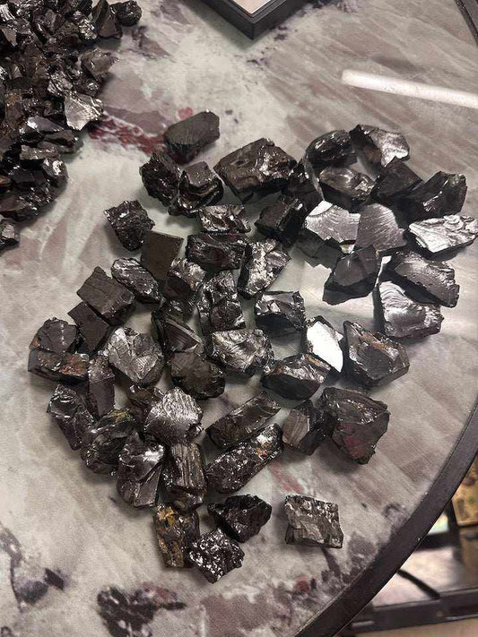 Raw Russian Shungite Crystal for Protection Healing