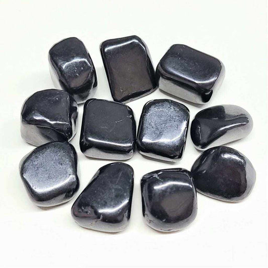 Shungite Tumbled Stone For Protection And Grounding