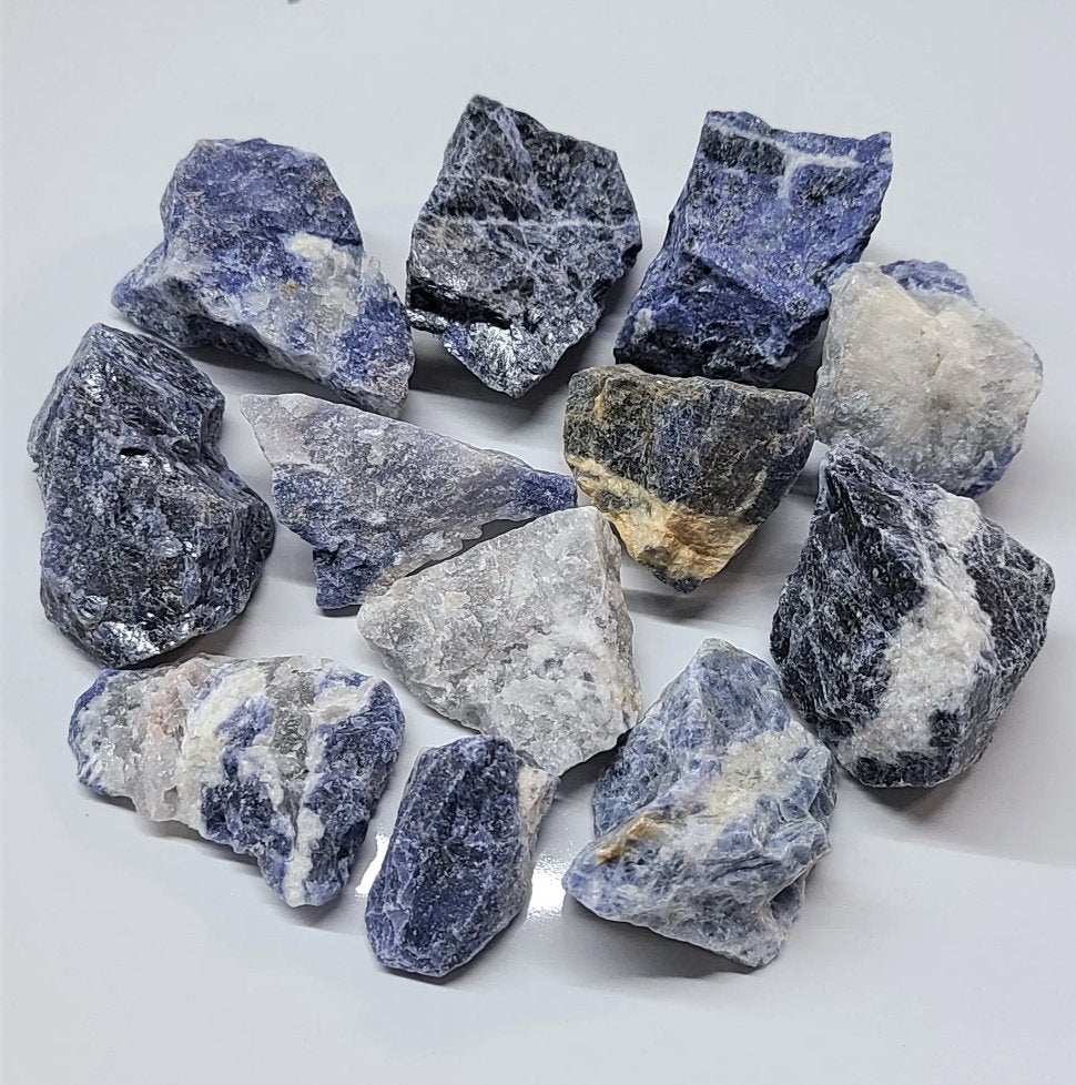 Sodalite Rough Crystal for Intuition and Clarity